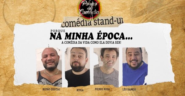 Comédia Stand-Up Em Botafogo Dia 14/04 E Com O Porão Da Comédia!