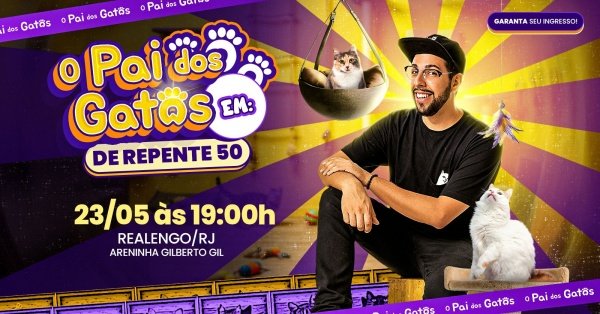 O Pai Dos Gatos Em Realengo!