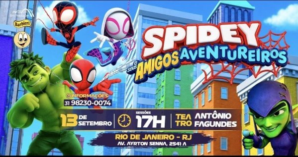 Spidey * Amigos Aventureiros* Ao Vivo 13 De Setembro