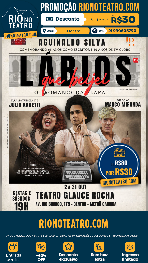 Lábios Que Beijei - O Romance Da Lapa